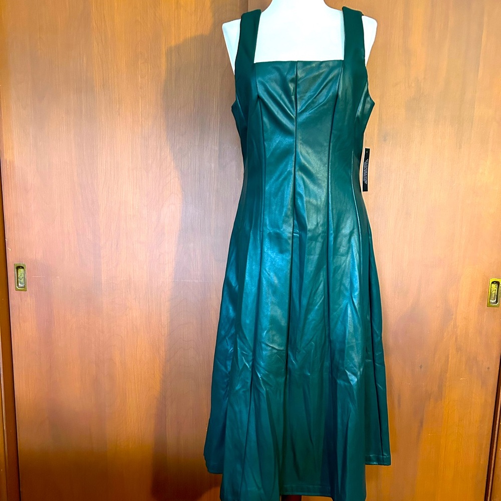 New Fate faux leather dress